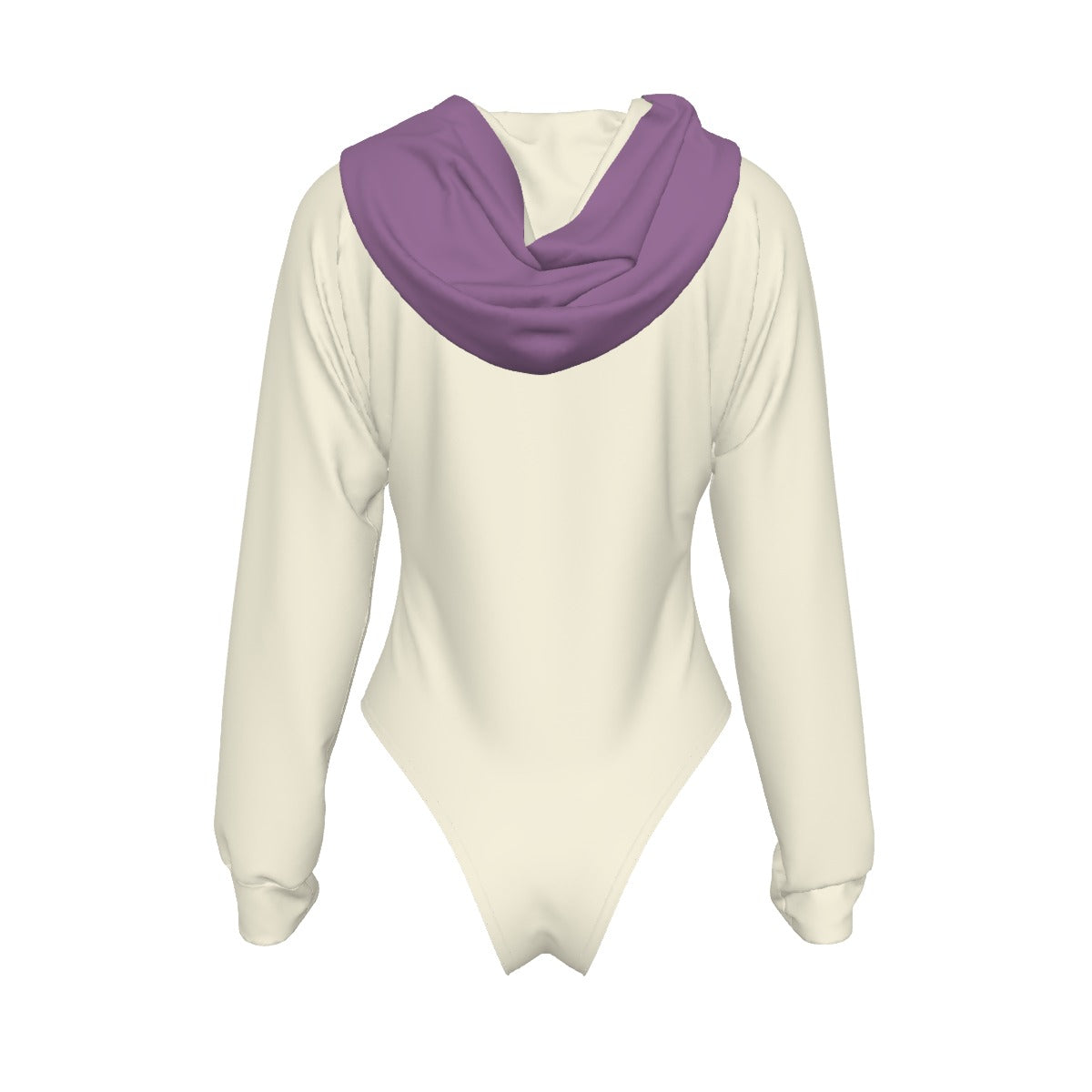 Raglan Sleeve Hooded Bodysuit