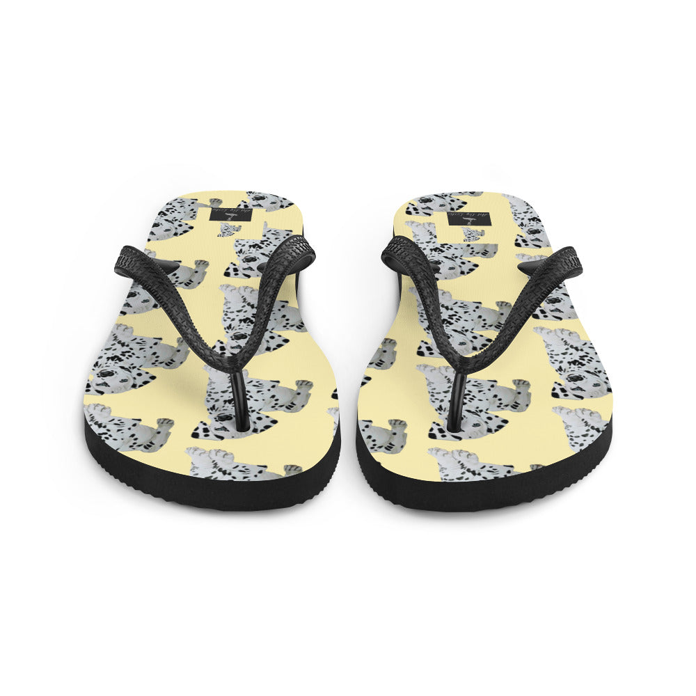 Flip-Flops Dalmatian Pale Yellow