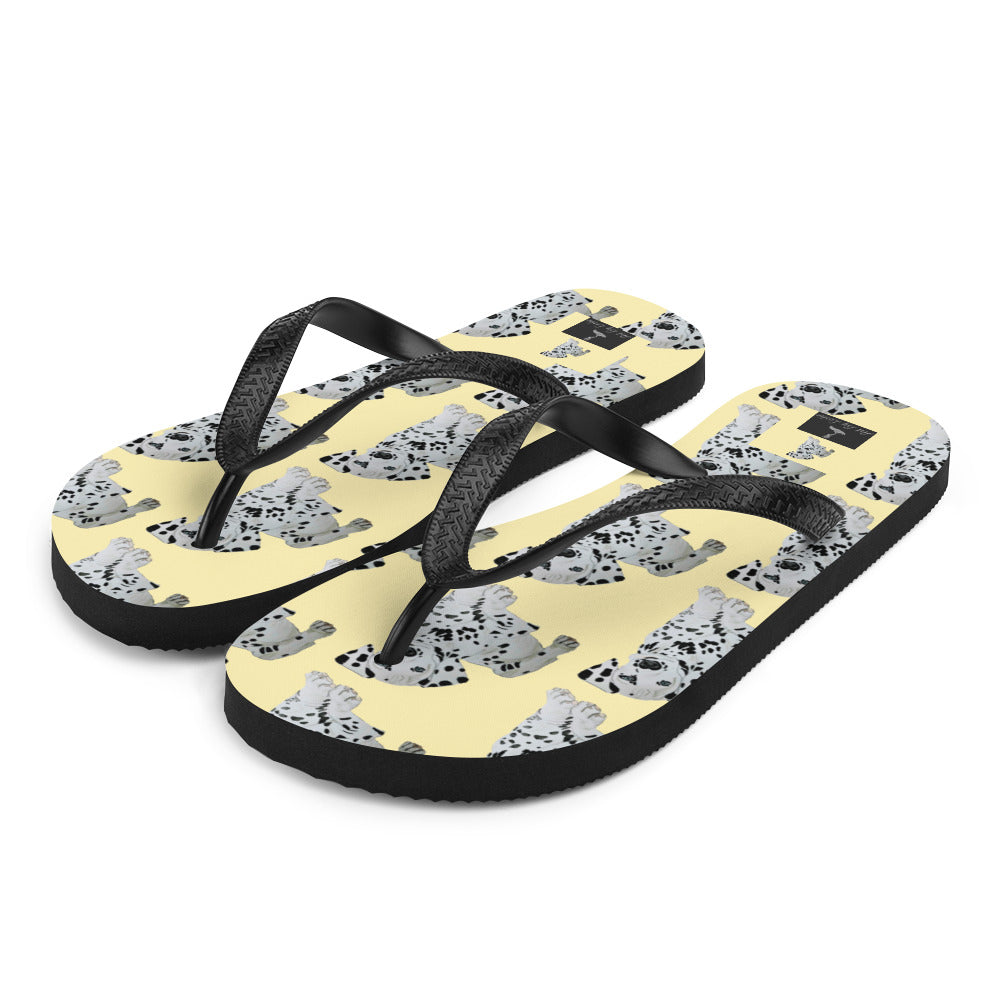 Flip-Flops Dalmatian Pale Yellow