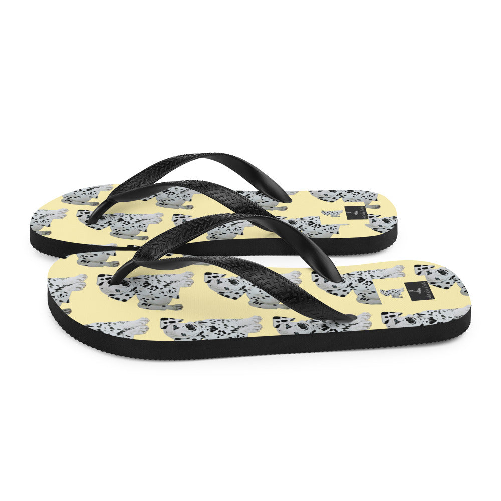 Flip-Flops Dalmatian Pale Yellow