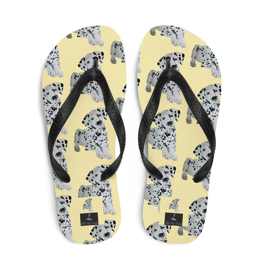 Flip-Flops Dalmatian Pale Yellow