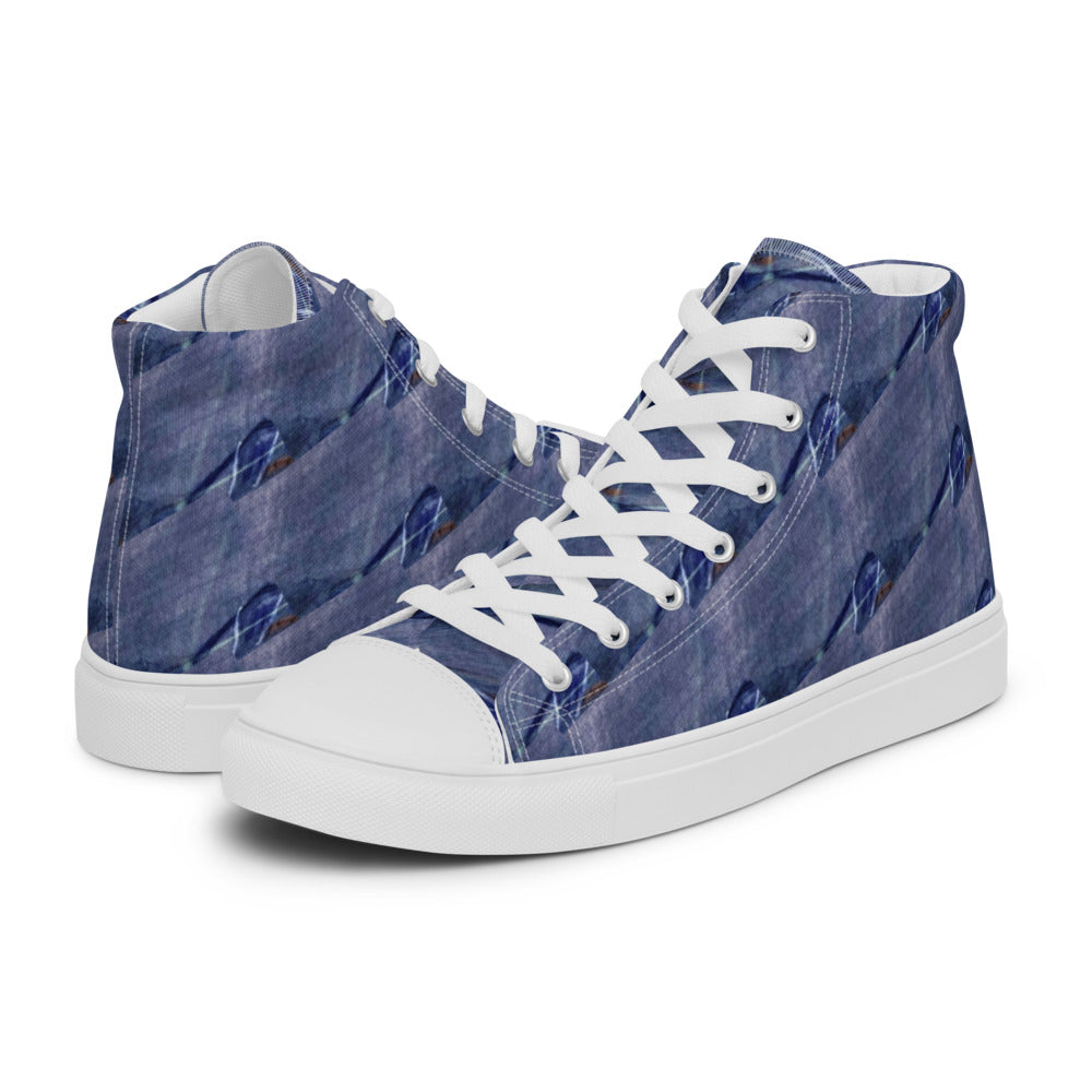 Women’s high top canvas shoes Denim 2