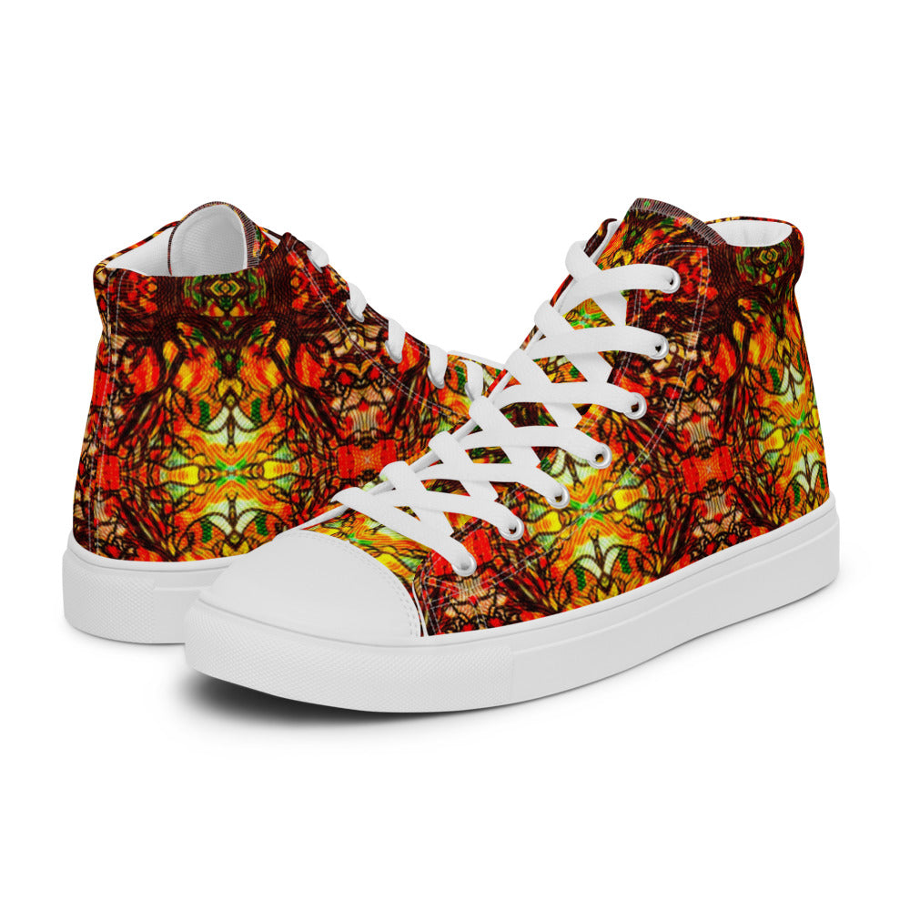 Women’s high top canvas shoes Autumn