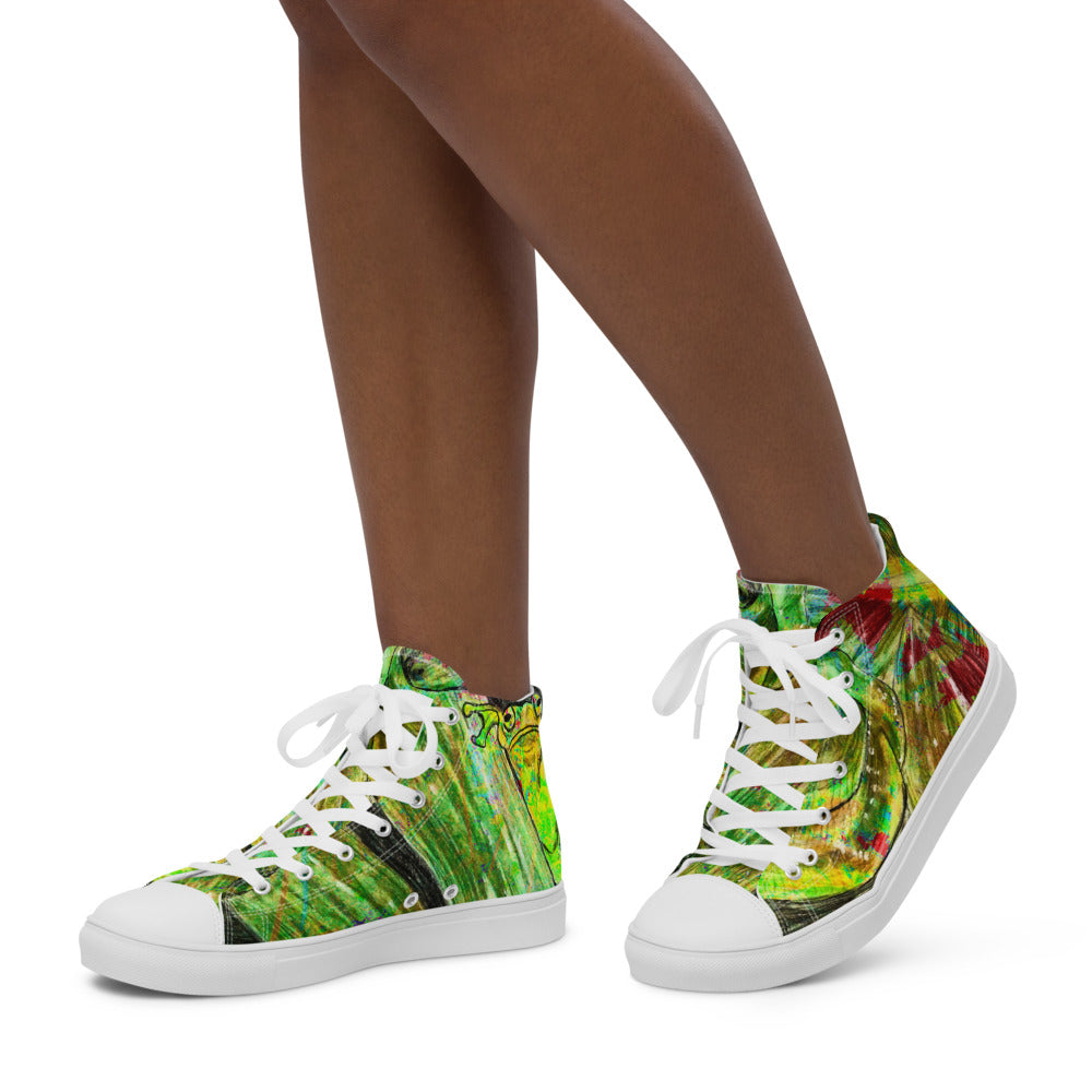 Women’s high top canvas shoes Jungle