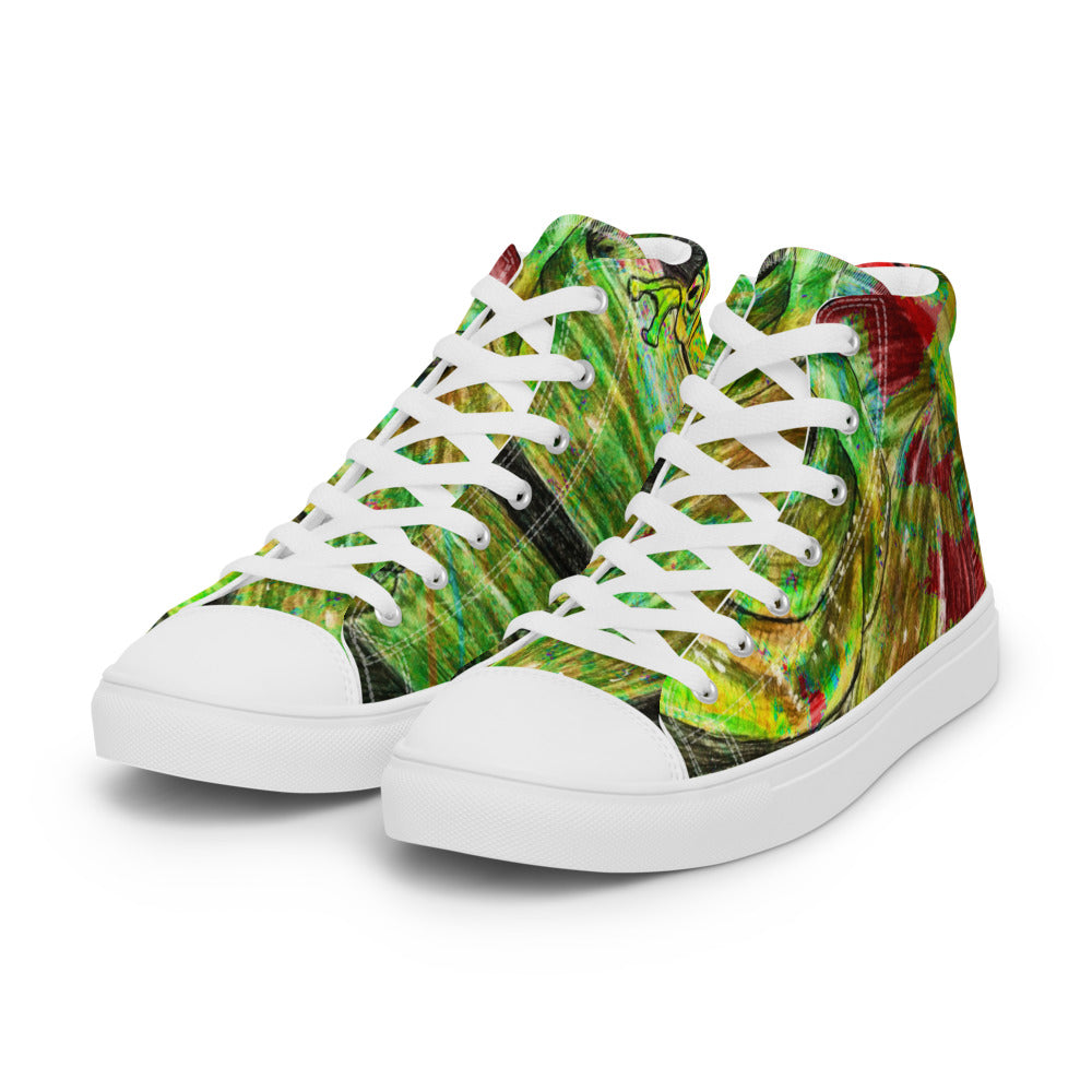 Women’s high top canvas shoes Jungle