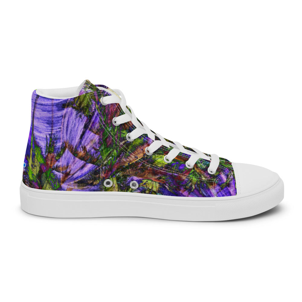 Women’s high top canvas shoes