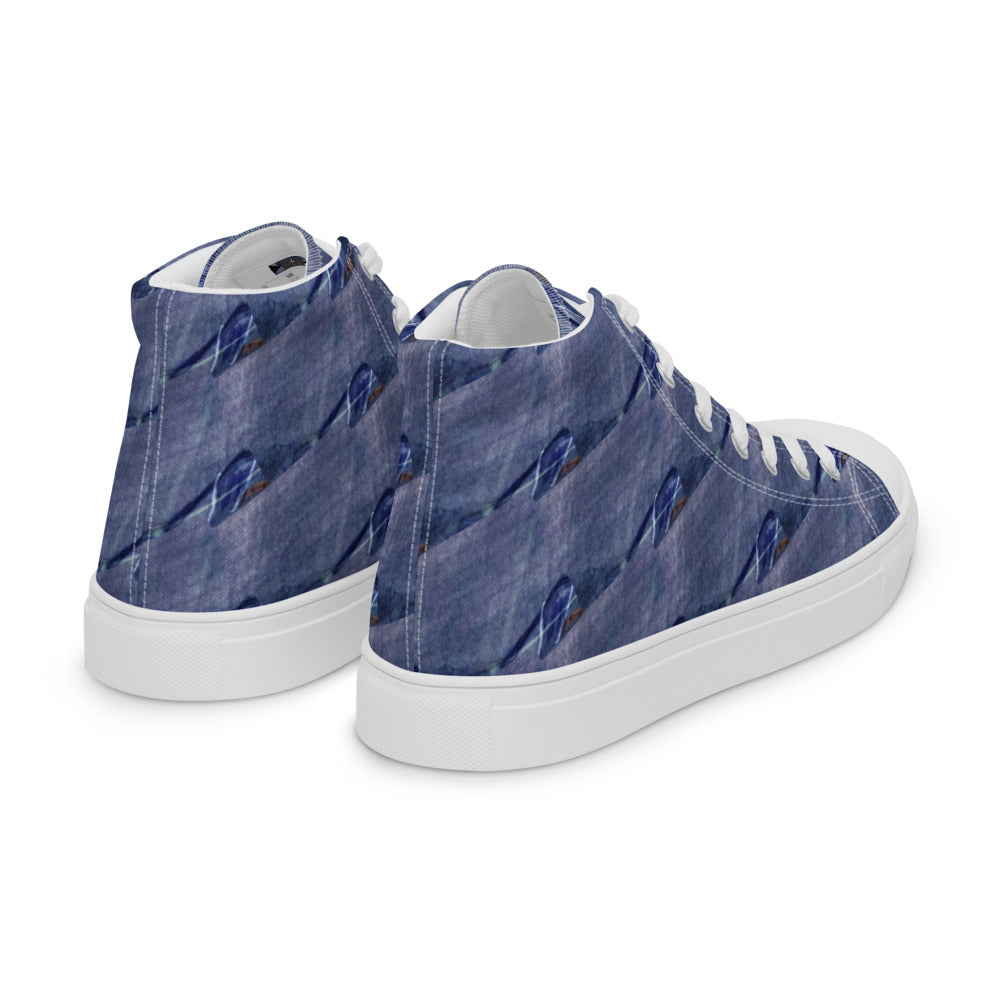 Women’s high top canvas shoes Denim 2